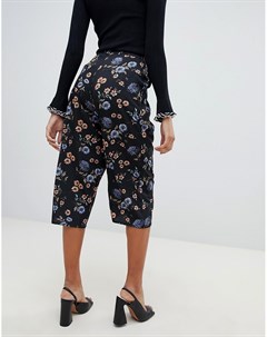 Широкие брюки с цветочным принтом Influence