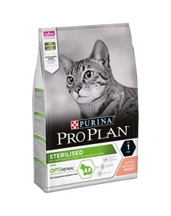 Сухой корм для кошек Sterilised Feline Salmon 3 кг Purina pro plan