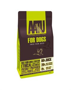 Корм корм для взрослых собак с уткой 5 кг Aatu