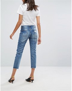 Узкие джинсы с цветочной отделкой Evidnt