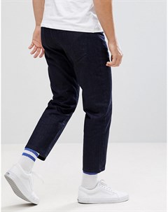 Укороченные джинсы цвета индиго Linbergh Lindbergh