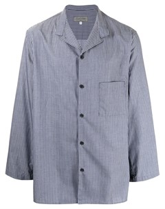 Полосатая рубашка с длинными рукавами Yohji yamamoto