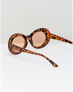 Солнцезащитные очки кошачий глаз в черепаховой оправе inspired Reclaimed vintage