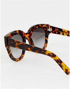 Черепаховые солнцезащитные очки кошачий глаз Cleo Monokel eyewear