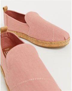 Слипоны на джутовой подошве TOMS Toms