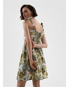 Платье с тропическим принтом Ostin
