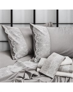 Комплект постельного белья 2 спальный YURI 1830 серый Emanuela galizzi