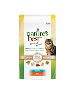 Nature s Best Сухой корм для взрослых кошек с тунцом и овощами 300 гр Hill`s