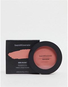 Пудровые румяна Gen Nude Strike A Pose Bareminerals