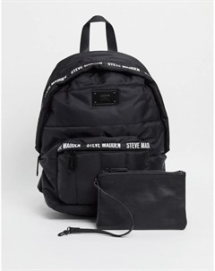 Черный стеганый рюкзак Ariaa Steve madden