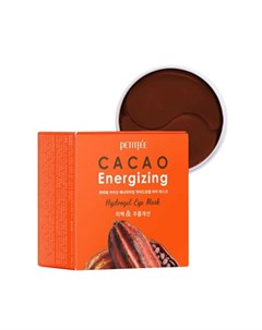 Гидрогелевые патчи с экстрактом какао для кожи вокруг глаз cacao energizing hydrogel eye mask Petitfee