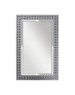 Зеркало серебристый 65x100x2 см Garda decor