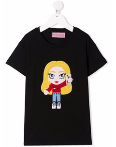 Футболка с логотипом Chiara ferragni kids