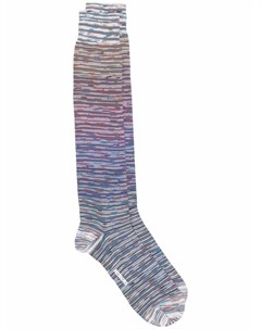 Носки в технике кроше с логотипом Missoni