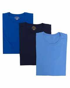 Набор из трех футболок с круглым вырезом Polo ralph lauren