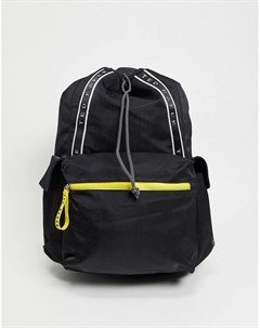 Черный нейлоновый рюкзак со шнурком Verser Ted baker london