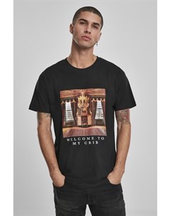 Футболка Welcome To My Crib Tee Black XL Mister tee