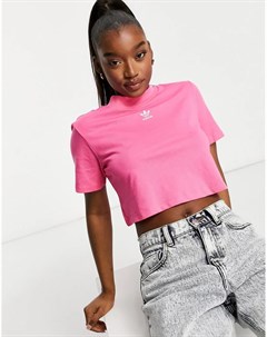 Розовая короткая футболка Originals Adidas