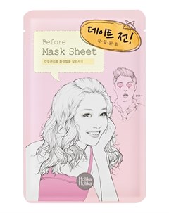 Маска Mask Sheet Before Date Тканевая перед Свиданием 18 мл Holika holika