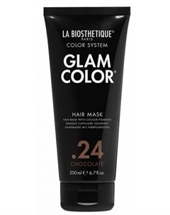Маска Glam Color Hair Mask 24 Chocolate Тонирующая для Волос 200 мл La biosthetique
