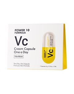 Крем Капсула Power 10 Formula VC Cream Capsule One a Day Тонизирующий 3г 7 шт It's skin