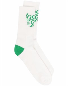 Носки с вышитым логотипом 02settantacinque
