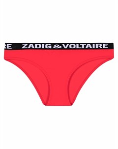 Плавки бикини с логотипом на поясе Zadig&voltaire