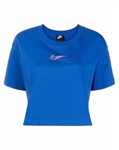 Укороченная футболка с логотипом Nike
