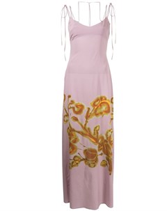 Платье комбинация с цветочным принтом Knwls