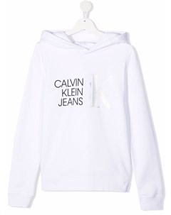 Худи с логотипом Calvin klein kids