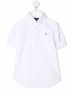 Рубашка с короткими рукавами и логотипом Polo Pony Ralph lauren kids