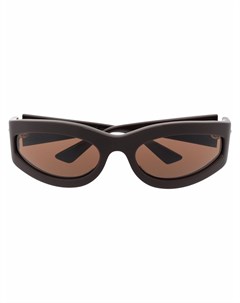 Солнцезащитные очки в овальной оправе Bottega veneta
