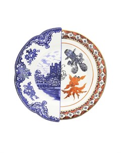 Обеденная тарелка Isaura смешанного дизайна Seletti