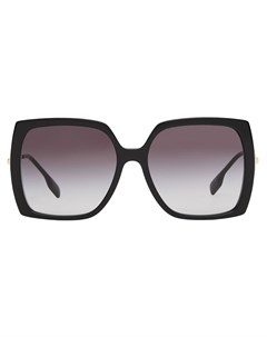Солнцезащитные очки в массивной оправе Burberry