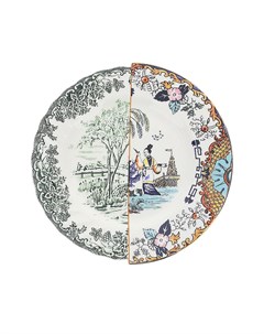 Обеденная тарелка Ipazia смешанного дизайна Seletti