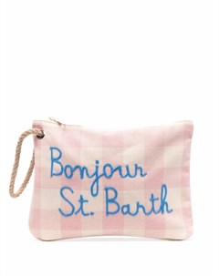 Клатч Parisienne с вышитым логотипом Mc2 saint barth