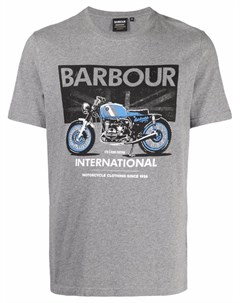 Футболка с графичным принтом Barbour