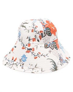 Шляпа с цветочным принтом Erdem