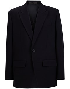 Однобортный пиджак строгого кроя Valentino