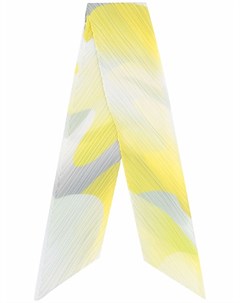 Плиссированный шарф с принтом Issey miyake