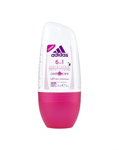 6in1 Cool Care Antiperspirant Roll On дезодорант антиперспирант ролик 6 в 1 для женщин 50мл Adidas