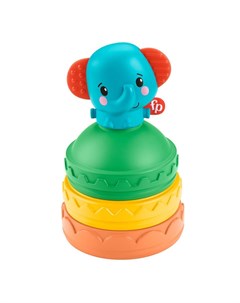 Развивающая игрушка Слоник пирамидка Fisher price