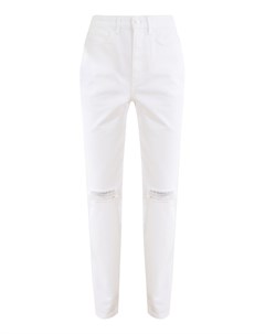 Белые джинсы с разрезами Alexanderwang.t