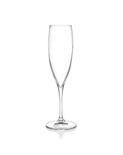 Набор бокалов для шампанского 240 мл Wine Drop 6 шт Rcr