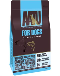 Dog Salmon Herring беззерновой для взрослых собак с лососем и сельдью 5 кг Aatu