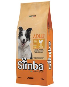 Для взрослых собак с курицей 10 кг Simba