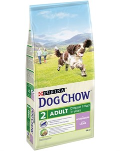 Сухой корм для собак Adult Lamb 2 5 кг Dog chow