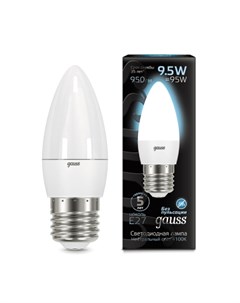 Лампа LED Свеча E27 9 5W 950lm 4100К 103102210 Gauss
