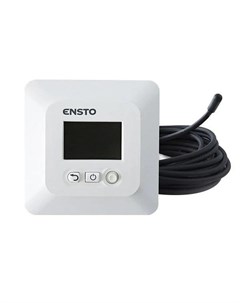 Терморегулятор для пола ECO10LCDJR 2300Вт белый Ensto