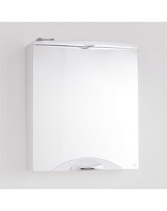 Зеркало шкаф Жасмин 2 60 С Люкс белый Style line